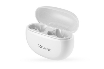 Wireless Earphones A4tech B25, 10 mm driver, 32 Ohm, 102db, Bluettoth 5.2, 40/380 mAh,IPX4, White