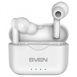  True Wireless Earphones SVEN E-701BT, White