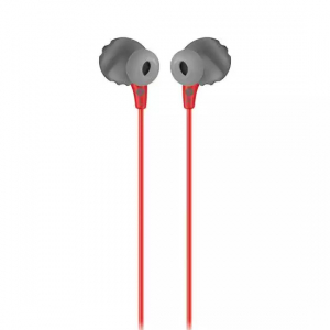 Earphones  Bluetooth  JBL   Endurance RUN, Red/Grey, IPX5 (sweatproofing)