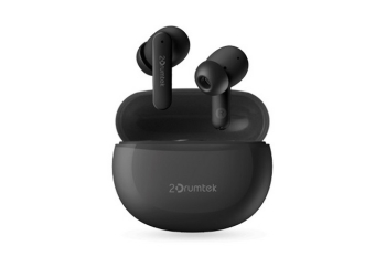 Wireless Earphones A4tech B25, 10 mm driver, 32 Ohm, 102db, Bluettoth 5.2, 40/380 mAh,IPX4, Ash Grey