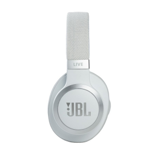 Headphones  Bluetooth  JBL   LIVE660NC White, On-ear, active noise-cancelling