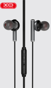 XO earphones, EP32 in-ear earphone, Black