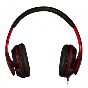 Headset SVEN AP-940MV with Microphone, Black-Red, 3,5mm jack (4 pin), adapter 2 x 3,5mm jack (3 pin)