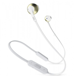 Earphones  Bluetooth  JBL  Tune 205BT, Champagne Gold