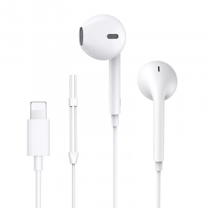 Joyroom earphones EP2, lightning, White