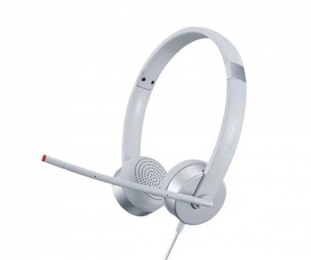 Lenovo 100 Stereo Analog Headset (Cloud Grey)