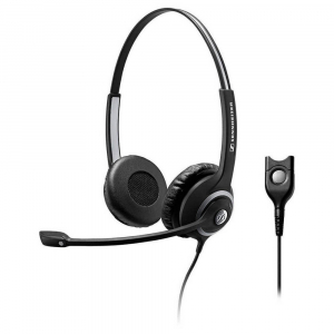  Headset Sennheiser SC 260 Easy Disconnect, NOT USB, ActiveGard®, Mic Noise-cancelling