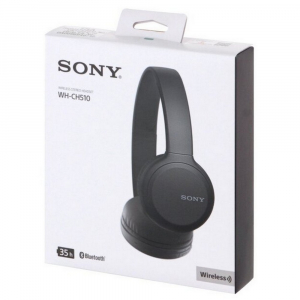 Bluetooth Headphones  SONY  WH-CH510, Black, EXTRA BASS™