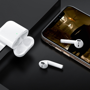 Bluetoth Headset Hoco EW01 White Original series TWS Airpods2 (wireless charging case)