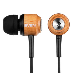 Earphones SVEN SEB 12 WD - Wooden-Black