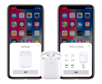 Bluetoth Headset Hoco EW01 White Original series TWS Airpods2 (wireless charging case)