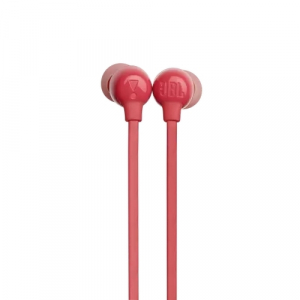 Earphones  Bluetooth  JBL T115BT. Coral Red