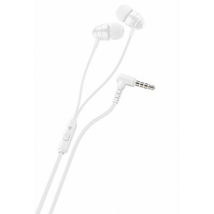 Ploos In-ear earphones with mic, White