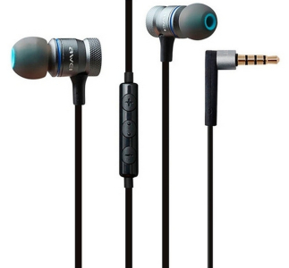 Awei earphones, Es-70Ty, Gray