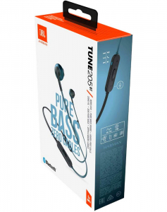 Earphones  Bluetooth  JBL  Tune 205BT, Blue