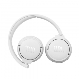 Headphones  Bluetooth  JBL T660NCWHT, White, On-ear