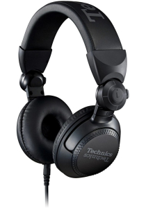 Headphones Technics EAH-DJ1200EK Black, 3pin 1*3.5mm jack