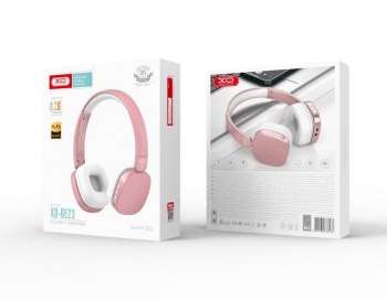 XO Bluetooth Headphones, BE23 stereo, Pink
