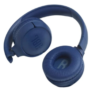 Headphones  Bluetooth  JBL T500BT, Blue, On-ear