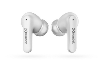 Wireless Earphones A4tech B25, 10 mm driver, 32 Ohm, 102db, Bluettoth 5.2, 40/380 mAh,IPX4, White