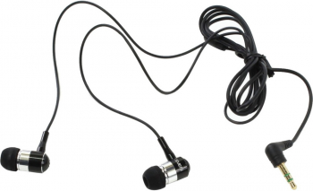 Earphones SVEN E-10 BK / SEB 10 BK - Silver-Black