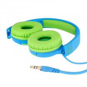 XO Headphones Kids, EP47 stereo, Blue-Green