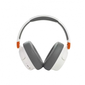 Headphones  Bluetooth JBL JR460NC, Kids On-ear, White/Grey