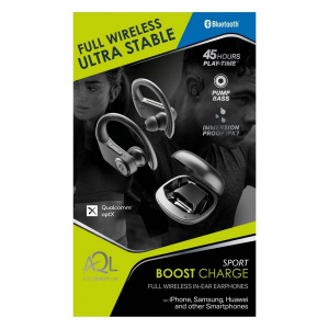 Bluetooth earphone stereo, Cellular Sport TWS, Black