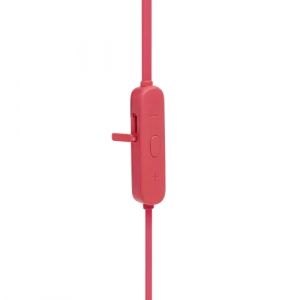 Earphones  Bluetooth  JBL T115BT. Coral Red