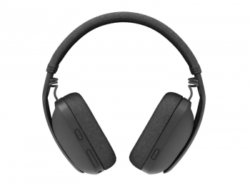 Wireless Headset Logitech Zone Vibe 125, 40mm driver, 20-20kHz, 118db, Dual mic, Bluetooth, Graphite