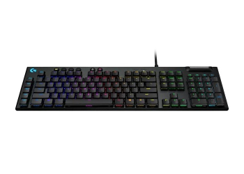 Gaming Keyboard Logitech G815, Mechanical, Ultra thin, GL Tactile, RGB, G-Keys, US Layout , USB