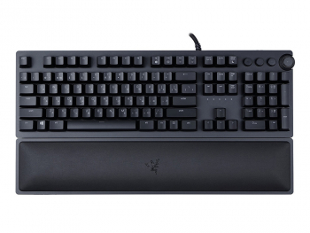 Gaming Keyboard Razer Huntsman Elite, Optical Linear SW, Digital Dial,Wrist Rest,US Layout,USB,Black