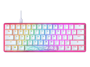 Gaming Keyboard HyperX Alloy Origins 65, Mechanical, TKL, Aluminum body, Red SW, RGB, US Layout, USB