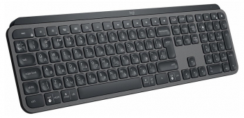Wireless Keyboard Logitech MX Keys, Ultra thin, Premium typing, Metal plate, F-keys, Backlit, 10M, 2