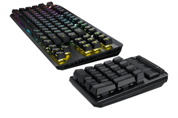 Gaming Wireless Keyboard Asus ROG Claymore II, Mechanical, Red Optical SW, Macro Keys, USB passthrou