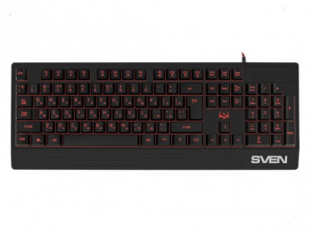 Gaming Keyboard SVEN KB-G7400, TKL, Bbacklighting, WinLock, 12 Fn keys, Black, USB