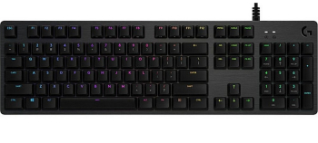 Gaming Keyboard Logitech G512 Carbon, Mechanical, GX Blue, Aluminum-alloy, RGB, US Layout, USB