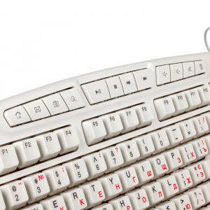 Keyboard SVEN Comfort 3050, Multimedia, White, USB
