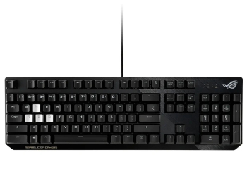 Gaming Keyboard Asus Strix Scope RX, Optical, for FPS, Aura Sync RGB, IP56, USB 2.0 passthrough, USB