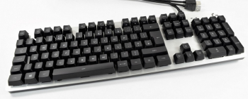 Gaming Keyboard Logitech G413 Silver, Mechanical, ROMER-G Tactile, Aluminum-alloy, Backlighting, USB