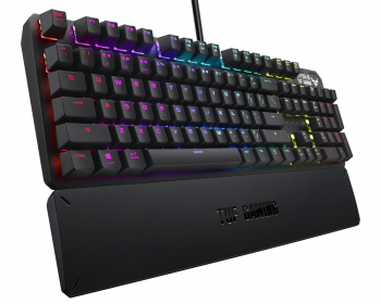 Gaming Keyboard Asus TUF Gaming K3, Mechanical,Aluminum fram, RGB, NKRO, USB passthrough, Wrist Rest