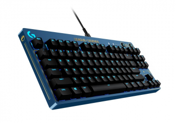 Gaming Keyboard Logitech G PRO LOL, TKL, Mechanical, GX Brown Clicky, RGB, Detachable cable, 12 prog