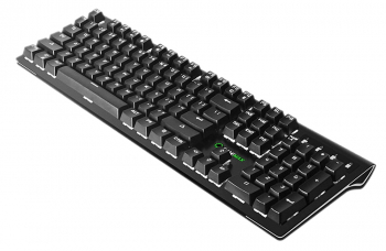 Gaming Keyboard Gamemax KG801, Mechanical, FN Keys, Anti-Ghosting, RGB, EN layout, Black.USB