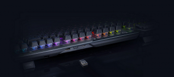 Gaming Wireless Keyboard Asus ROG Claymore II, Mechanical, Red Optical SW, Macro Keys, USB passthrou
