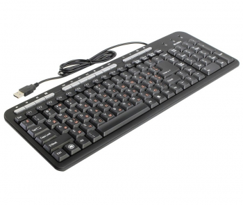 Keyboard SVEN Standard 309M, Multimedia, Quiet, Black, USB
