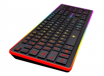 Gaming Keyboard Cougar Vantar, Scissor Switches, Silent, 8-Effect Multicolour Backlight, FN Key, USB