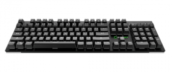 Gaming Keyboard Gamemax KG801, Mechanical, FN Keys, Anti-Ghosting, RGB, EN layout, Black.USB