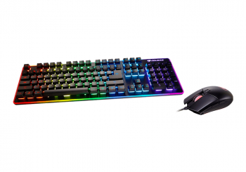 Gaming Keyboard & Mouse Cougar Deathfire EX, 8-Effect Multicolour Backligh, FN Key, Win Lock, USB