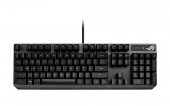 Gaming Keyboard Asus Strix Scope RX, Optical, for FPS, Aura Sync RGB, IP56, USB 2.0 passthrough, USB