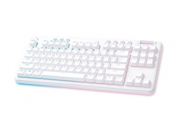 Gaming Wireless Keyboard Logitech G715, Mechanical, TKL, GX Tactile, PBT keys, Media control, Volume